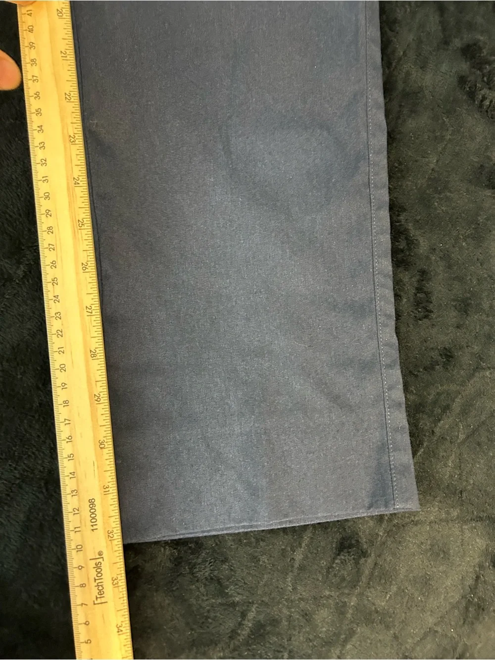 Peter Millar EB66 Pants Men's Size 34x32 Navy Trousers Performance Logo Back